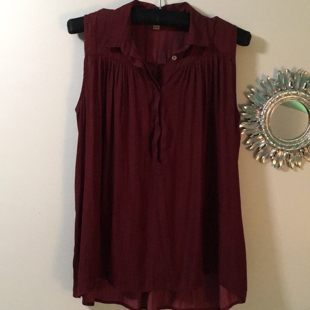 Ann Taylor Loft trapeze blouse